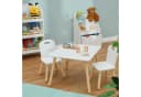 RELAXDAYS Kindersitzgruppe 3-teilig Weiß/Natur MDF & Kiefernholz Bild 1
