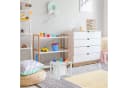 RELAXDAYS Kinderhocker Wendbar Weiß Multifunktional Bild 3