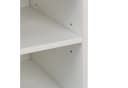 relaxdays Rollcontainer 4 Fächer Weiß Silber mit Rollen Bild 5