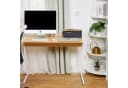 relaxdays Kabelbox Schwarz mit Bambusdeckel - Kabelmanagement Box Bild 3