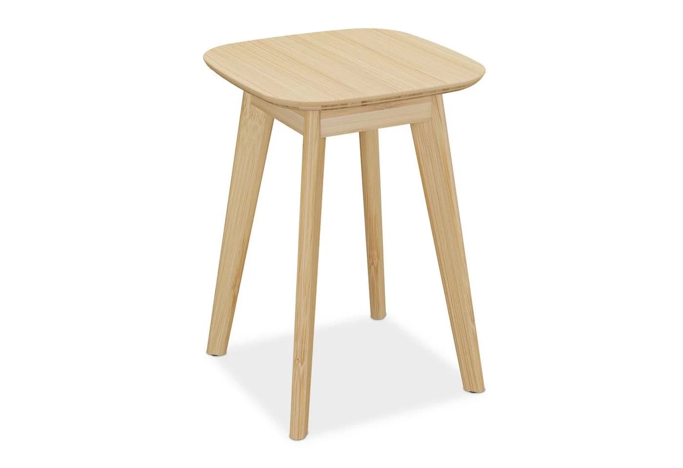 relaxdays Bambus Sitzhocker Esszimmerhocker Feuchtigkeitsresistent - Bild 2