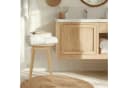 relaxdays Bambus Sitzhocker Esszimmerhocker Feuchtigkeitsresistent Bild 3