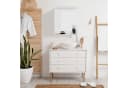 RELAXDAYS Wandspiegel mit Ablage Weiß MDF Bild 1