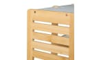 relaxdays Badregal Bambus 3 Ablage Weiß Bild 5