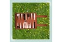 relaxdays Backgammon Spiel zum Aufrollen Strategiespiel Rotbraun Bild 1