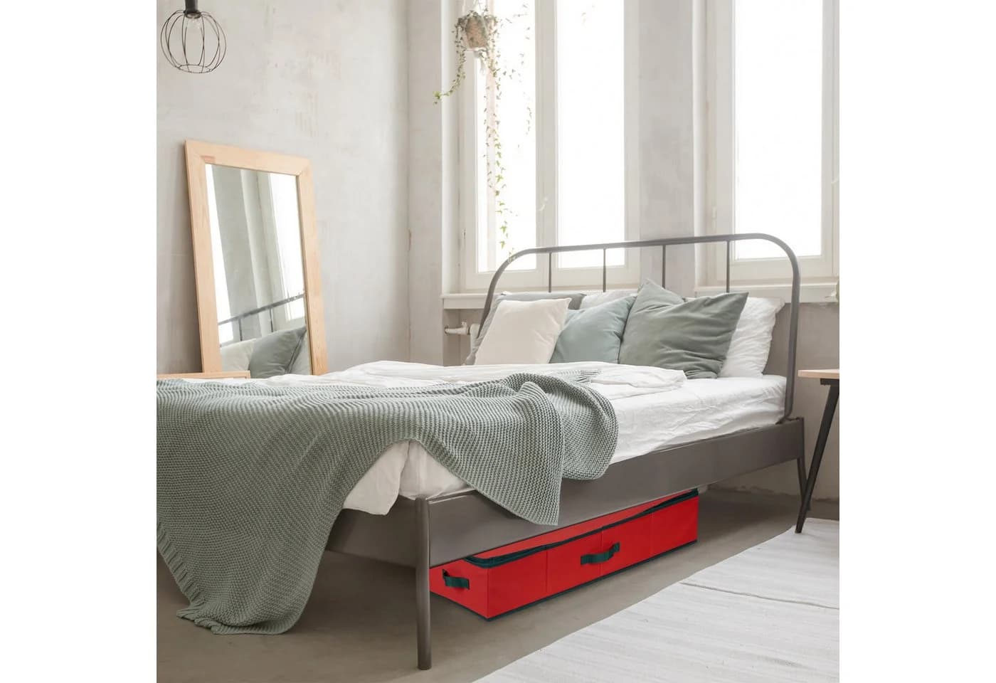 RELAXDAYS Aufbewahrungsbox Rote Geschenkpapier Organizer