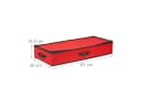 RELAXDAYS Aufbewahrungsbox Rote Geschenkpapier Organizer Bild 4