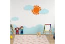 relaxdays Spielmatte Puzzlematte Regenbogen Rosa 6er Set Bild 1