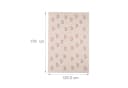 relaxdays Spielmatte Puzzlematte Regenbogen Rosa 6er Set Bild 4