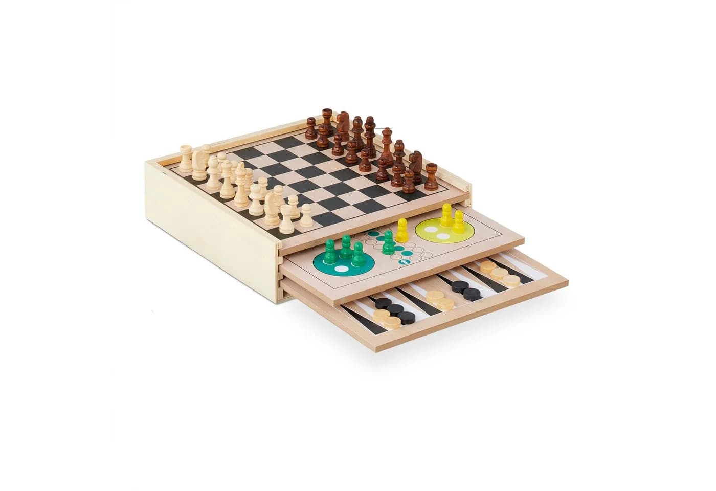 relaxdays Spielesammlung mit 7 Brettspielen - Bild 2