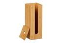 relaxdays Toiletten-Ersatzrollenhalter Bambus 4 Rollen Bild 5
