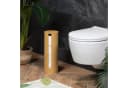 relaxdays Toiletten-Ersatzrollenhalter Bambus Bild 1