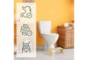 relaxdays Badhocker Klappbar Bambus Natur Bild 3