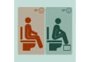 relaxdays Toilettenhocker Bambus & Metall Bild 5