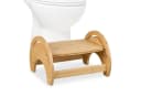 RELAXDAYS Verstellbarer Toilettenhocker aus Bambus Natur Bild 2