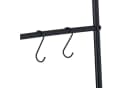 relaxdays Handtuchleiter Schwarz mit 5 Sprossen und Haken Bild 5