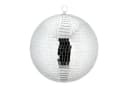relaxdays Discolicht Discokugel Ø 25 cm Silber Bild 2