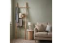 relaxdays Handtuchleiter Walnussholz 5 Sprosse Braun Bild 5