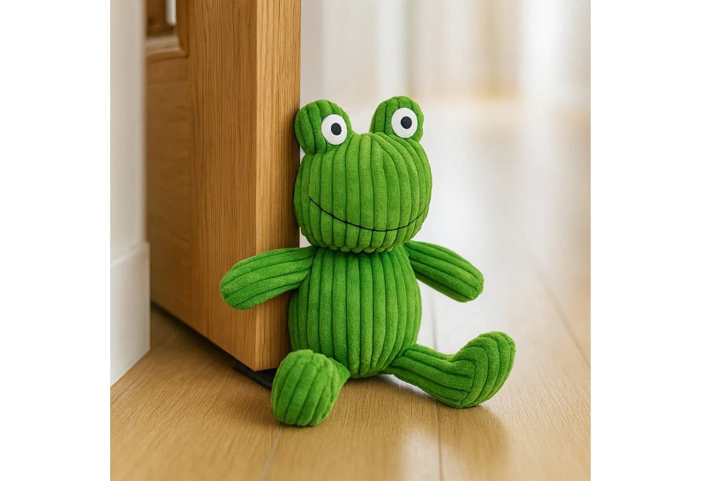 relaxdays Türstopper Frosch Grün