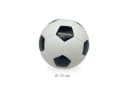 relaxdays Spardose Fußball Schwarz/Weiß Kunstharz Bild 4