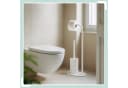 RELAXDAYS WC-Garnitur Weiße WC-Garnitur aus Metall Bild 3