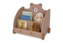 relaxdays Kinderregal Bücherregal Kinder Bär-Design Braun Bild 2