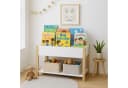 relaxdays Bücherregal für Kind Weiß Bild 1