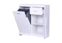 RELAXDAYS Wäscheschrank mit 48 l Wäschesack Weiß Bild 2