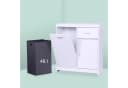 RELAXDAYS Wäscheschrank mit 48 l Wäschesack Weiß Bild 5