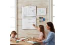 RELAXDAYS Magnettafel Whiteboard für Kühlschrank 3er Set Weiß Bild 1