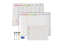 RELAXDAYS Magnettafel Whiteboard für Kühlschrank 3er Set Weiß Bild 2