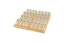 relaxdays Gewürzregal 8er Set Bambus Schubladenorganisator Bild 2
