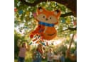 relaxdays Fuchs Pinata Set mit Stab und Maske Bild 1