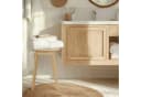 relaxdays Sitzhocker Bambus 2er Set Bild 3