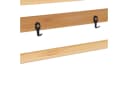 RELAXDAYS Wandregal Bad mit Haken & Handtuchstange Natur Bambus Bild 5