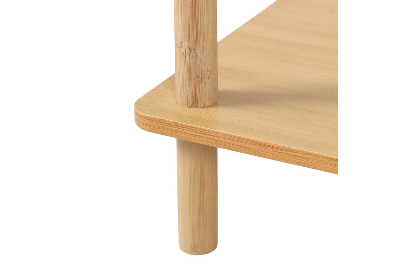 relaxdays Standregal mit 3 Ebenen Bambus - Bild 5