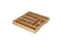 relaxdays Besteckkasten Ausziehbarer Bambus Bild 2