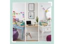 relaxdays Schreibtisch Organizer 4 Schubladen Bambus Bild 5