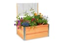 relaxdays Hochbeet mit Rankhilfe aus Holz Stapelbar Bild 2