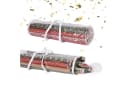 relaxdays Aufbewahrungsbox Geschenkpapier Aufbewahrung 2er Set Transparent Bild 2