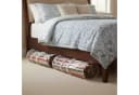 relaxdays Aufbewahrungsbox Geschenkpapier Aufbewahrung 2er Set Transparent Bild 3