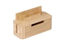 RELAXDAYS Kabelbox mit Handyhalter Bambus Natur Bild 2