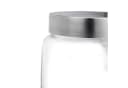 relaxdays Vorratsglas 6x Bonbongläser 1,5 L Glas Transparent Silber Bild 5