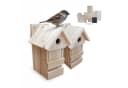 relaxdays Nistkasten DIY 2er Set Tannenholz Natur Bild 2