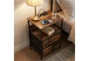 relaxdays Beistelltisch Industrial-Style mit USB-Anschluss Bild 1