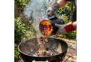 relaxdays Anzündkamin für den Grill Schwarz Kiefernholz Griff Bild 5