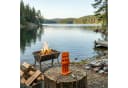 relaxdays Manueller Holzspalter Orange Stahl Bild 5