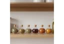 relaxdays 6er Set Glasflaschen mit Korken, transparent Bild 3