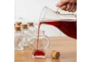 relaxdays Vorratsglas Glasflaschen Herzform 12er Set Transparent Bild 5