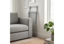 relaxdays Ausziehbarer Wäscheständer Grau Metall Teleskop Bild 5